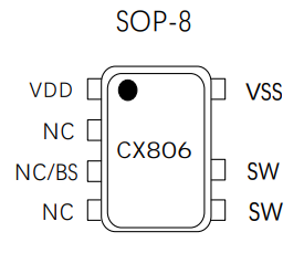CX806 200V耐壓DCDC降壓IC，5V輸出
