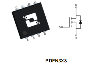上大科技DWT045N03,30V90A,NMOS,4.1m? @ 10V ，6.6m? @ 4.5V